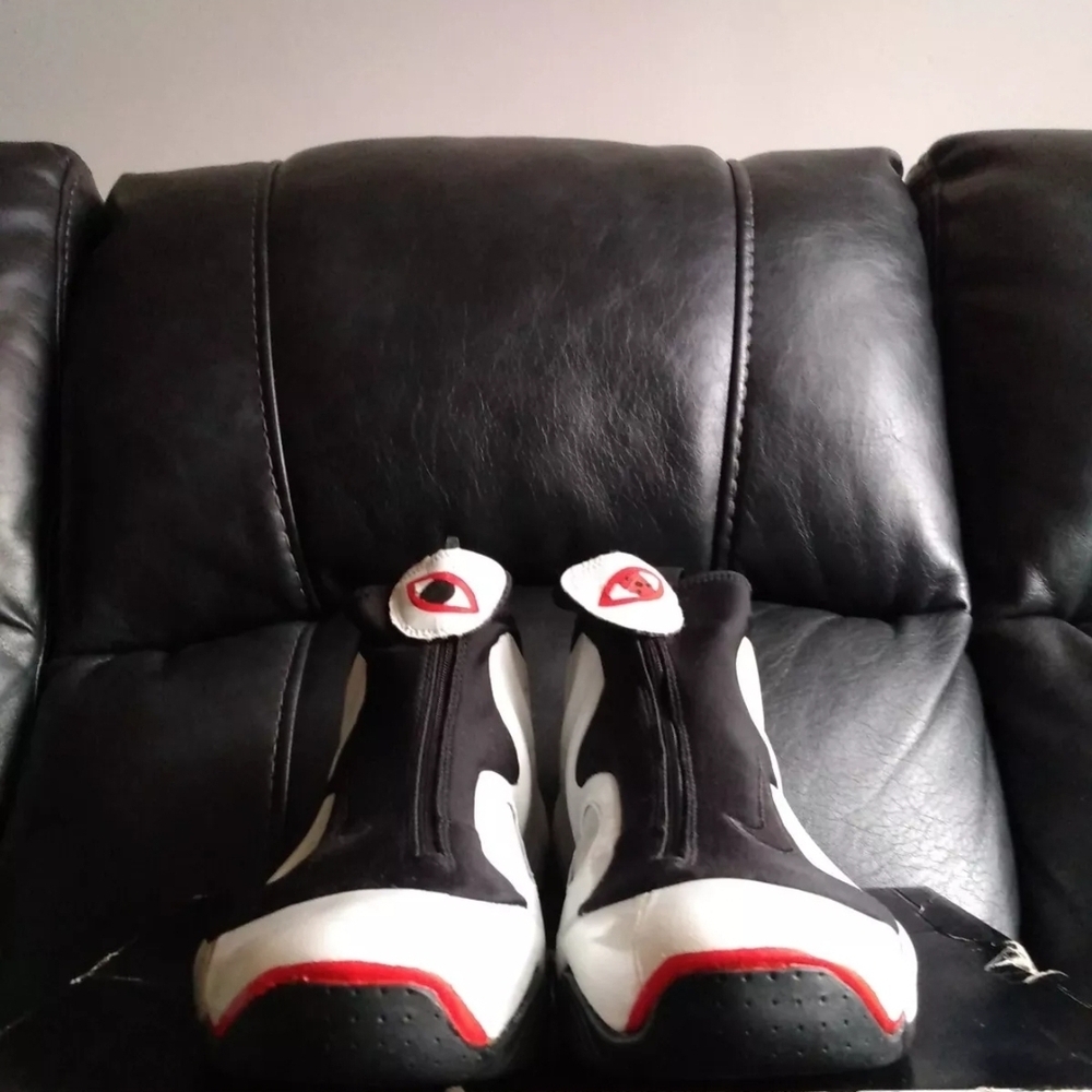 1 OF 1 Nike Air Flightposite NARUTO Custom By Gabriel Goldwater Men's Size 13